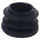 Blanking End Caps Round Tube Insert Cover 19mm Dia 20 Pcs Black C1G5