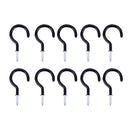 2.7" Cup Mug Hooks Shouldered stainless steel Screw-in plastic coated Hangi T5H3