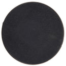 21.5mm x 35mm Black Plastic Blanking End Caps Round Tube Insert Bung 4 Pcs W7Q6
