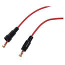 10pcs 5x20mm AGC Fuse Holder Case In-line Screw Type With 22AWG Wire Cable S3F7