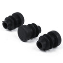 10 Pcs Black Plastic 12mm Pipe End Blanking Caps Bung Tube Tubing Insert Ro T9P3