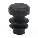 10 Pcs Black Plastic 12mm Pipe End Blanking Caps Bung Tube Tubing Insert Ro T9P3