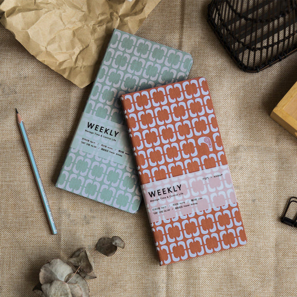 Kinbor Weekly Plan Month Plan Notebook Self-filling Calendar Friends' Birthday List My 100 Plans with 2 HB Pencils from XIAOMI YOUPIN