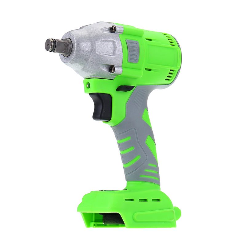 400W Brushless Lithium Battery Electric Wrench 520N.M Rechargeable Impact Wrench for Maintenance Woodworking
