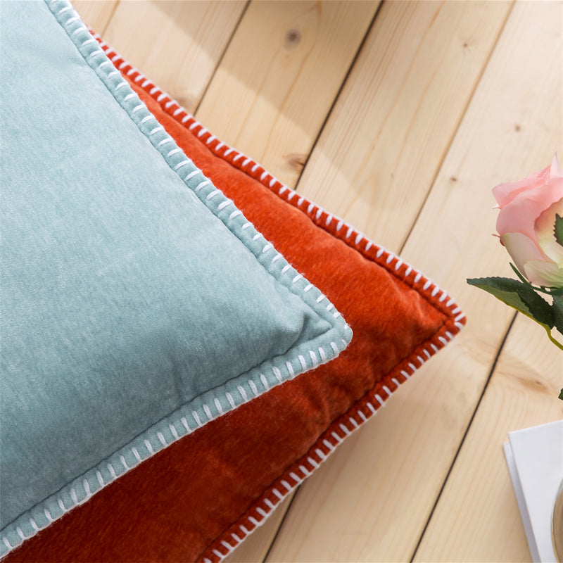 Chenille Throw Pillow Case Cushion Cover Seat Sofa Case Home Bedroom Decor 45 x 45cm