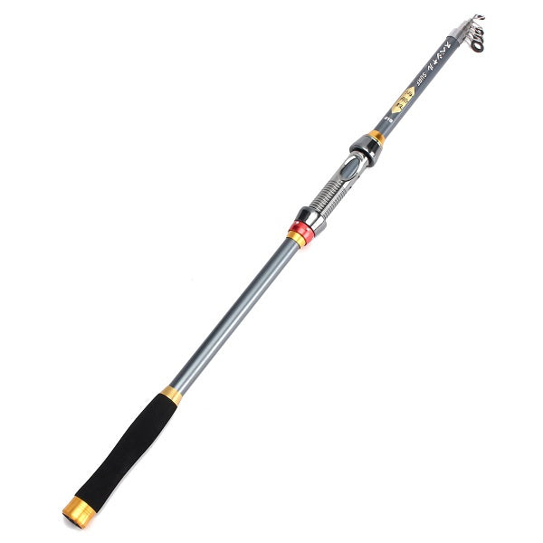 2.1/2.4/2.7/3.0/3.6m Carbon Telescopic Spinning Pole Saltwater Casting Sea Fishing Rod