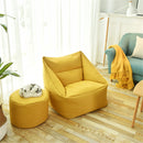 Large Bean Bag Chair Covers Lazy Sofa Indoor Seat Armchair Washable Cozy Game Lounger