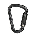 XINDA XD-9616KTL D Shape Aluminum Alloy Carabiner Outdoor Climbing Hanging Buckle