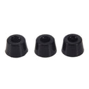 60 Pcs Universal TapeRed Black Rubber Feet Bumper Pad Washer 15mmx10mm J6K9