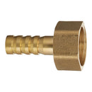 5 Pcs 1/2 inchPT Female Thread to 10mm Air Hose Barb Brass Straight Coupler Y8R6