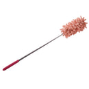 1PCS Retractable Chenille Feather Duster(pink)
