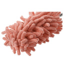 1PCS Retractable Chenille Feather Duster(pink)