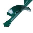 Green 4.6x37cm Garden Auger Small Earth Planter Drill Bit Post Hole Digger Earth Planting Auger Drill Bit for Electric Drill
