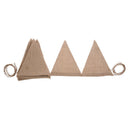 3.7M Rustic Jute Hessian Burlap Lace Bunting Shabby Chic Wedding Banner