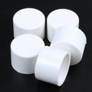 32mm PVC Water Hose Pipe Adapter Coupler Stop End 5 Pcs A9E5