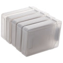 5pcs 3.5 inch IDE SATA HDD Hard Drive Disk Plastic Storage Box Case Enclosu