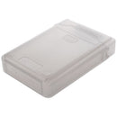 5pcs 3.5 inch IDE SATA HDD Hard Drive Disk Plastic Storage Box Case Enclosu