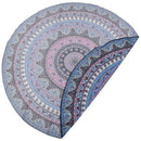 Round Print Bohemian Mandala Tapestry Wall Hanging Picnic Beach Towel Blank