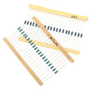 3120pcs 1% 1/4W Metal Film Resistor Kit 156 Value 1R-10M Ohm Component Pack