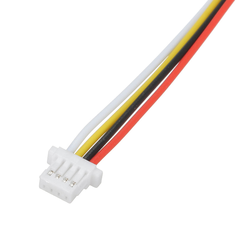 Excellway 20Pcs Mini Micro JST 1.0mm SH 4-Pin Connector Plug With Wires Cables 350mm