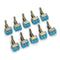 Wendao MTS-101 ON/OFF AC 125V 6A 2 Pins Toggle Rocker Switch 10pcs