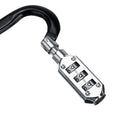 3 Digit Combination Motorcycle Helmet Lock Bicycle Bag Suitcase Padlock Carabiner Security Alloy Locks