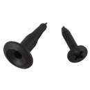 50 Pieces Upholstery Car Panel Retainer Fastener - Plastic Rivet for 4mm Ho A8X3