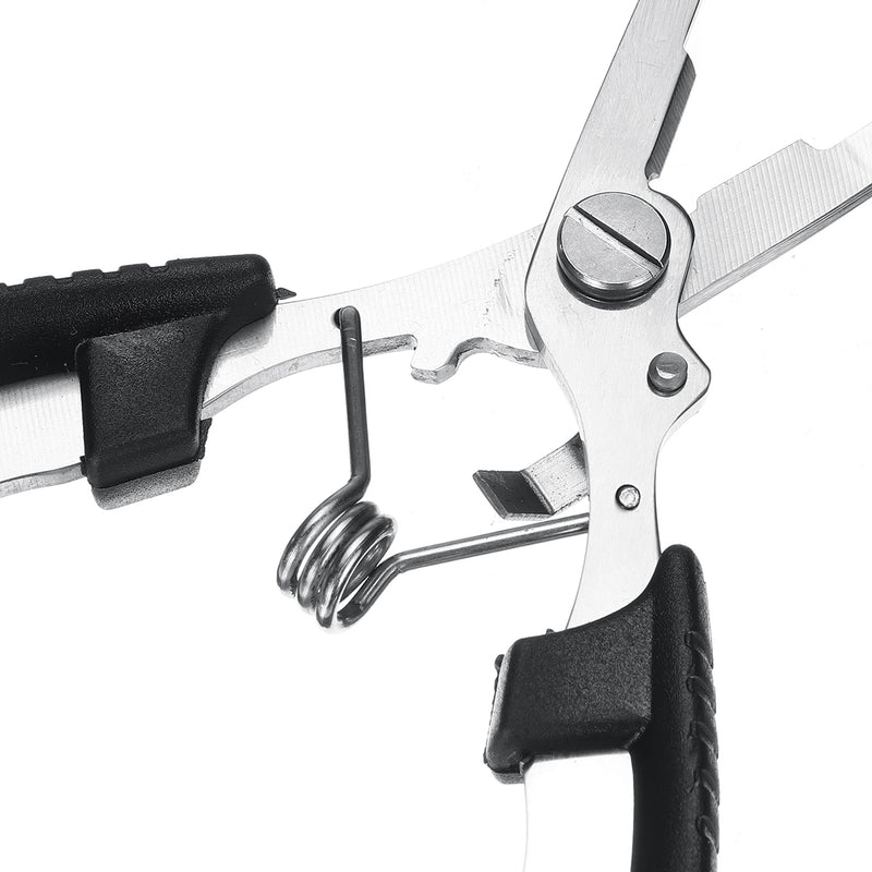 Fishing Pliers Stainless Steel Tools with Sheath Lanyard