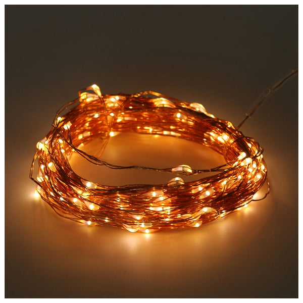 200 LED Solar Powered Waterproof Copper Wire Outdoor String Fairy Light V2I6