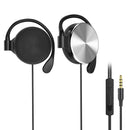Bakeey E01 Wired Control Hanging Sports Earphone HiFi Headphones with Mic