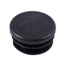 12 Pcs Chair Table Legs 22mm Dia Cap Round Ribbed Tube Tubing Insert Q5R5