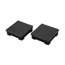 2 Pcs 70mm x 70mm Plastic Square Caps Tube Pipe Inserts End Blanking P3Q1