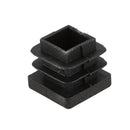 12 Pcs 15mm x 15mm Plastic Square Caps Tube Pipe Inserts End Blanking L8N3
