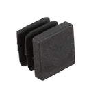 12 Pcs 15mm x 15mm Plastic Square Caps Tube Pipe Inserts End Blanking L8N3