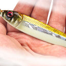 ZANLURE 1pc 11.5cm 80g Fish Hard Bait Double-sided Luminous Fishing Lure