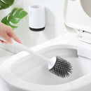 TPR Toilet Brush and Holder Cleaner Set Floor-standing Bathroom Cleaning Tool