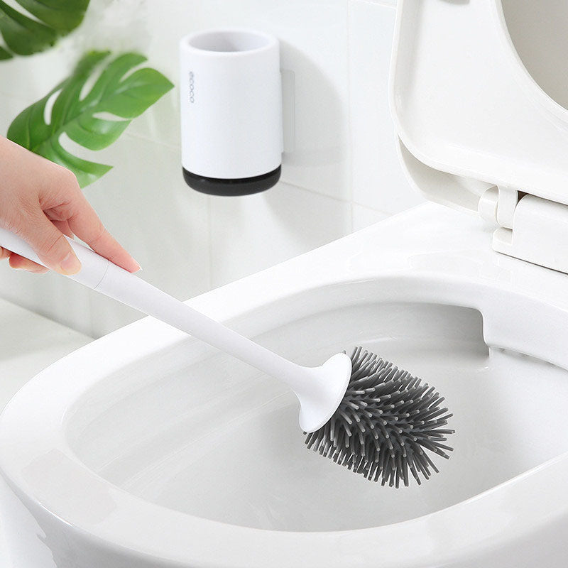 TPR Toilet Brush and Holder Cleaner Set Floor-standing Bathroom Cleaning Tool