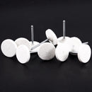 10Pcs Dia.25mm Felt Polishing Buffing Pads Accessories for Rotary Tools J6J9