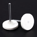 10Pcs Dia.25mm Felt Polishing Buffing Pads Accessories for Rotary Tools J6J9