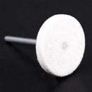 10Pcs Dia.25mm Felt Polishing Buffing Pads Accessories for Rotary Tools J6J9