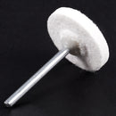 10Pcs Dia.25mm Felt Polishing Buffing Pads Accessories for Rotary Tools J6J9
