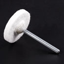 10Pcs Dia.25mm Felt Polishing Buffing Pads Accessories for Rotary Tools J6J9