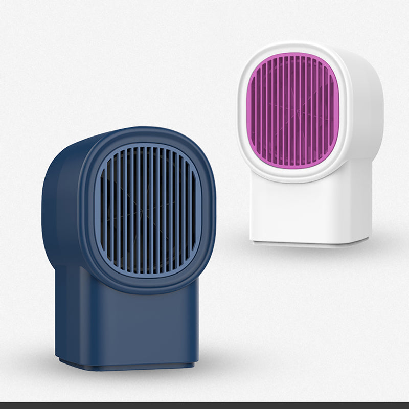 600W Mini Heater Electric Heating Fan Desk Air Warmer Heater Space Portable