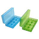 10PCS 18650 16340 CR123A Battery Case Hard PP Holder Storage Color Box E2D7