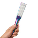 Titanium Two Sided Exfoliating Foot Grinder Stainless Steel Foot File Foot Care Tool