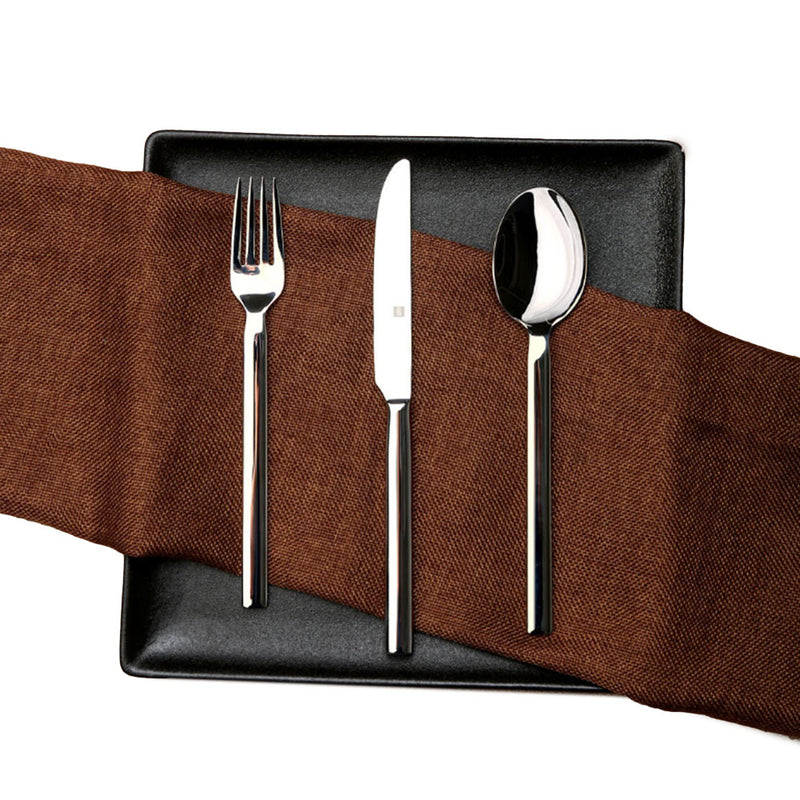 HUOHOU Stainless Steel Dinnerware Set Fork + Cutter + Soup Spoon 3PCS/Set Kitchen Dinnerware