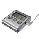 LCD Timer BBQ Termometro Digital Thermometer Sonda Cocina Comida Temperatura 482F Horno