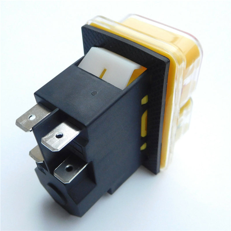 KEDU KJD17B/120V 16A 4 Pin Waterproof Electromagnetic On Off Push Button Switch