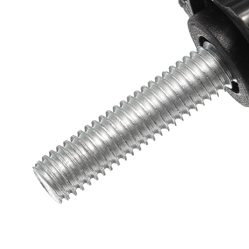 Suleve M8TS1 10Pcs M8 30mm Star Shape Head Thread Knurled Thumb Screw Clamping Grip Knob Screw