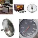 Stainless Steel Thermometer Barbecue BBQ Smoker Grill Temperature Gauge 60-430